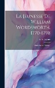 Cover-Bild zum Titel 'La Jeunesse De William Wordsworth, 1770-1798: Étude Sur Le "Prélude"' von 'Emile Legouis'