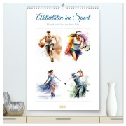 Cover-Bild zum Titel 'Aktivitäten im Sport (hochwertiger Premium Wandkalender 2026 DIN A2 hoch), Kunstdruck in Hochglanz' von 'Steffen Gierok-Latniak'