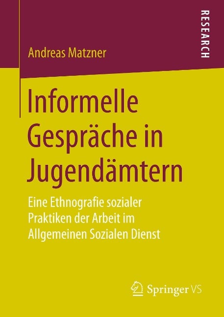 Informelle Gespräche in Jugendämtern - Andreas Matzner