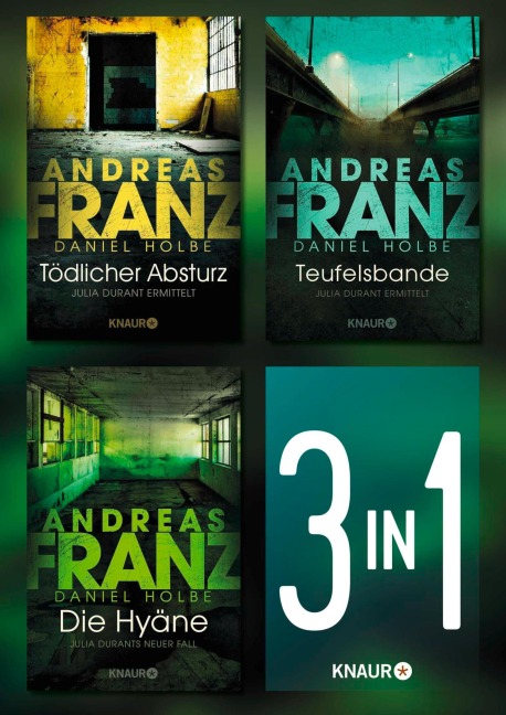 Julia Durant ermittelt Band 13-15. Krimi-Bundle - Andreas Franz, Daniel Holbe