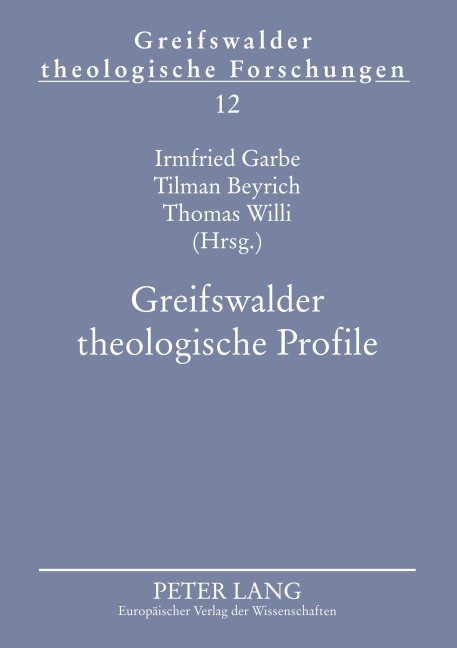 Greifswalder theologische Profile - 