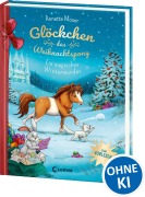 Cover-Bild zum Titel 'Glöckchen, das Weihnachtspony - Ein magisches Winterwunder' von 'Annette Moser'