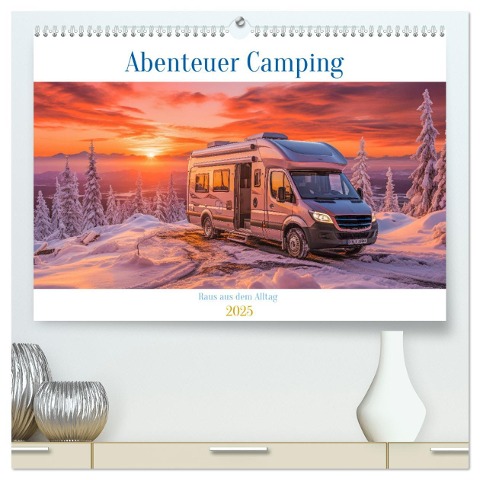 Abenteuer Camping (hochwertiger Premium Wandkalender 2025 DIN A2 quer), Kunstdruck in Hochglanz - Steffen Gierok-Latniak