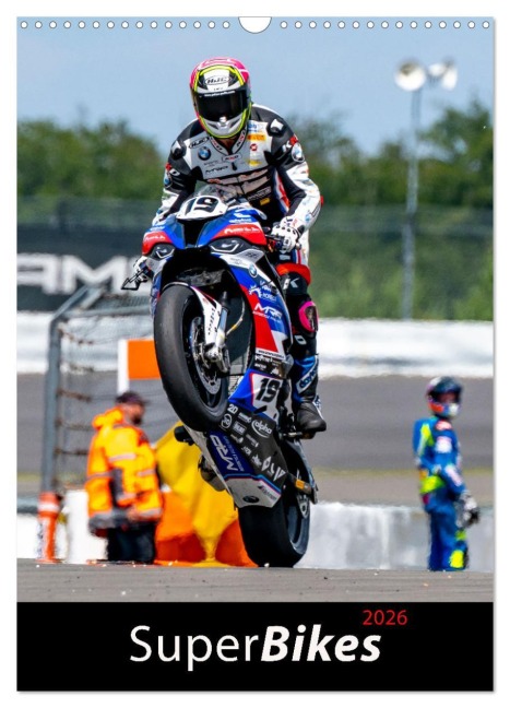 SuperBikes (Wandkalender 2026 DIN A3 hoch), CALVENDO Monatskalender - Dieter Wilczek & Michael Schweinle
