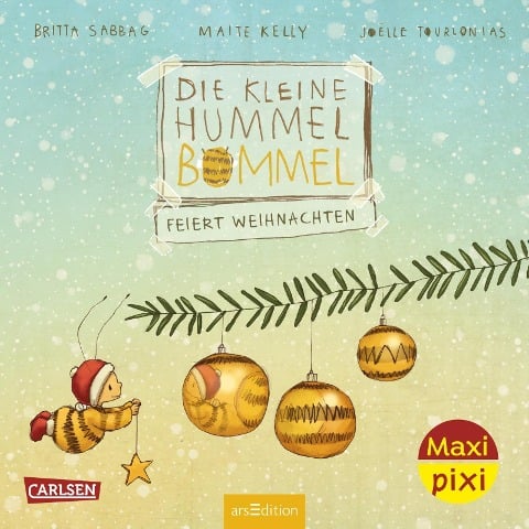 Maxi Pixi 229: VE 5 Die kleine Hummel Bommel feiert Weihnachten (5 Exemplare) - Britta Sabbag, Maite Kelly