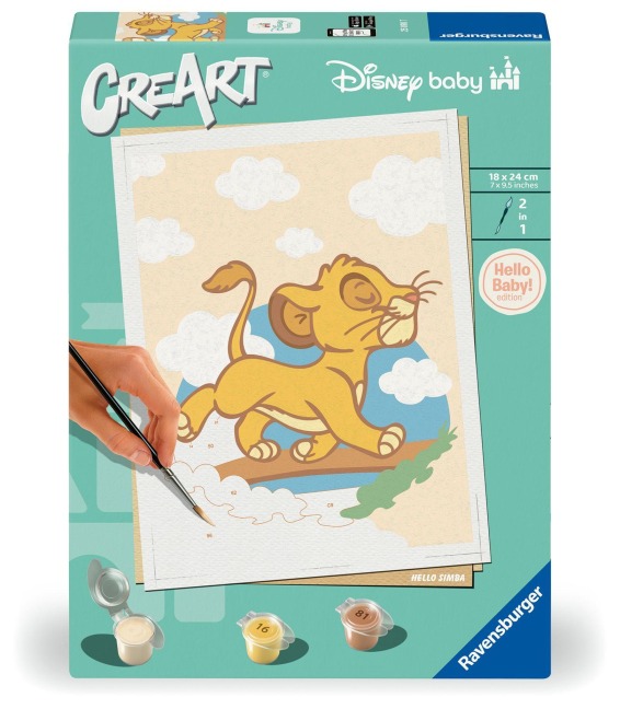 CreArt Adults Trend Disney Baby - Simba - 
