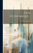 Cover-Bild zum Titel 'Pain Economique...' von 'Charles De Butret'
