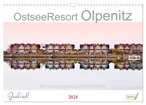 Ostseeresort Olpenitz (Wandkalender 2024 DIN A3 quer), CALVENDO Monatskalender - Ute Jackisch