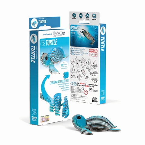 EUGY - 3D Bastelset Schildkröte - 