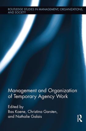 Management and Organization of Temporary Agency Work - 