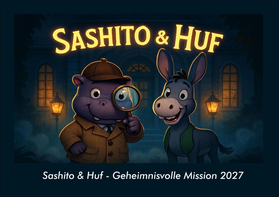 Sashito & Huf - Geheimnisvolle Mission 2027 Fotokalender DIN A4 - Tobias Schmitt, Kevin Heber
