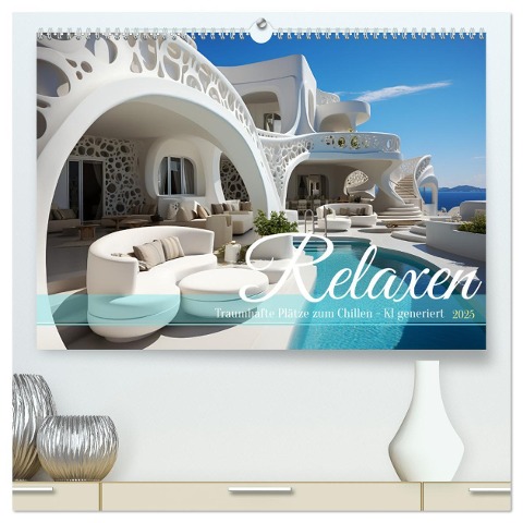 Relaxen (hochwertiger Premium Wandkalender 2025 DIN A2 quer), Kunstdruck in Hochglanz - Cathrin Illgen