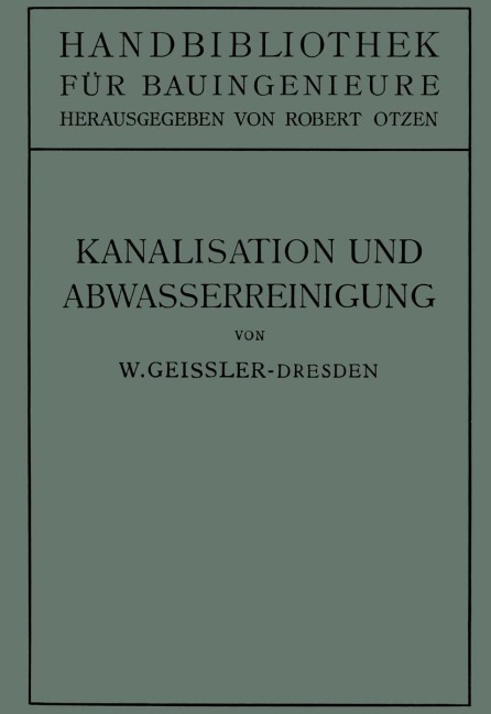Kanalisation und Abwasserreinigung - Geißler Geißler