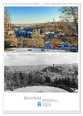 Bielefelder Fotomotive heute und damals mit historischen Ereignissen (Wandkalender 2025 DIN A3 hoch), CALVENDO Monatskalender - Wolf Kloss