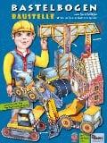 Cover-Bild zum Titel 'Baustelle Bastelbogen Baufahrzeuge basteln Ausschneidebogen' von ''