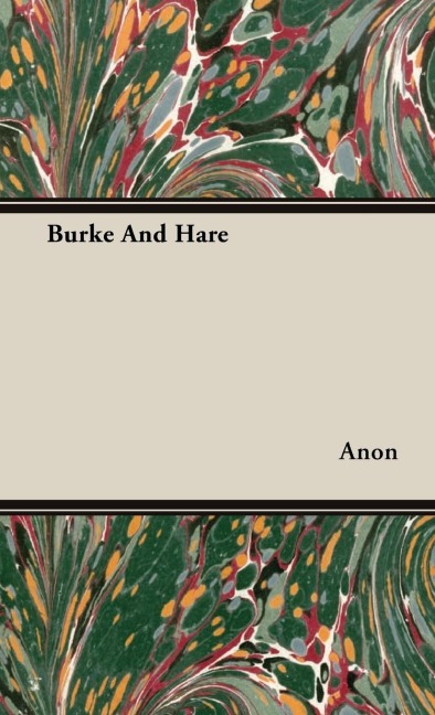 Burke And Hare - Anon