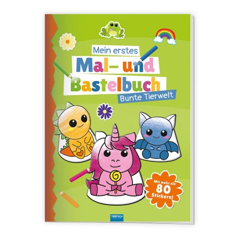 Trötsch Mein erstes Mal- und Bastelbuch - Bunte Tierwelt - 