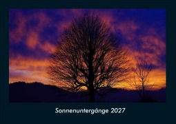 Cover-Bild zum Titel 'Sonnenuntergänge 2027 Fotokalender DIN A4' von 'Tobias Schmitt, Kevin Heber'