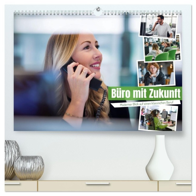 Büro mit Zukunft (hochwertiger Premium Wandkalender 2026 DIN A2 quer), Kunstdruck in Hochglanz - Steffen Gierok-Latniak