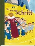 Cover-Bild zum Titel 'Der erste Schritt' von 'Pija Lindenbaum'