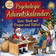 Cover-Bild zum Titel 'Psychologie-Adventskalender: Quiz-Buch mit Fragen und Rätsel' von 'Schlauvento Interactive'