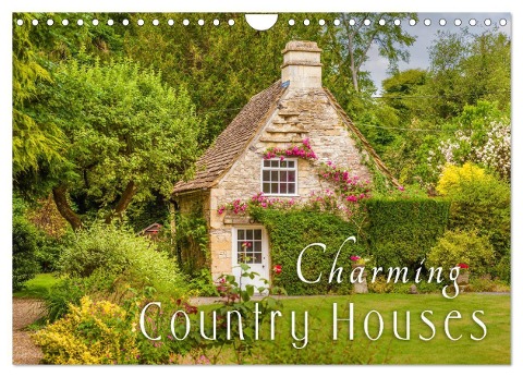 Charming Country Houses (Wall Calendar 2025 DIN A4 landscape), CALVENDO 12 Month Wall Calendar - Christian Mueringer