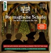 Cover-Bild zum Titel '24 DAYS ESCAPE - Der Escape Room Adventskalender für Potter-Fans: Im Wettlauf gegen die Zeit' von 'Marisa Hart, Joel Müseler'