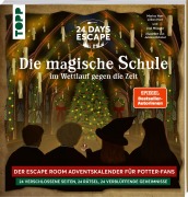 Cover-Bild zum Titel '24 DAYS ESCAPE - Der Escape Room Adventskalender für Potter-Fans: Im Wettlauf gegen die Zeit' von 'Marisa Hart, Joel Müseler'