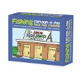 Cover-Bild zum Titel 'Fishing Cartoon-A-Day by Jonny Hawkins 2025 6.2 X 5.4 Box Calendar' von ''