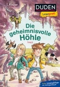 Cover-Bild zum Titel 'Duden Leseprofi - Die geheimnisvolle Höhle, 1. Klasse' von 'Thilo'