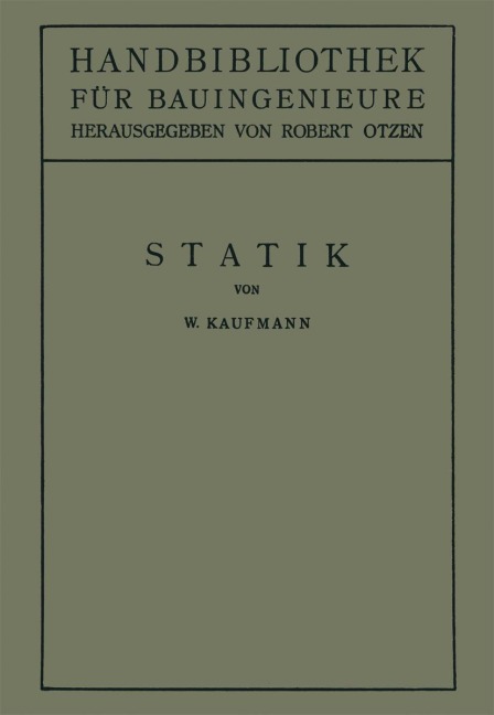 Statik - Walther Kaufmann