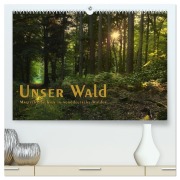 Cover-Bild zum Titel 'Unser Wald - Magische Sichten in norddeutsche Wälder / Geburtstagskalender (hochwertiger Premium Wandkalender 2026 DIN A2 quer), Kunstdruck in Hochglanz' von 'Heike Langenkamp'