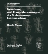 Cover-Bild zum Titel 'Gestaltung und Hauptabmessungen der Verbrennungskraftmaschine' von 'H. Maass'
