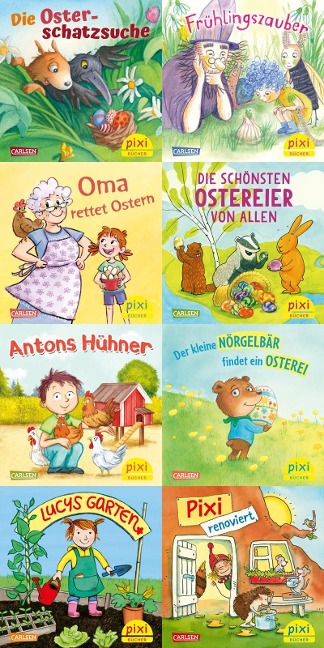 Pixi-Box 294: Der Frühling ist da bei Pixi (8x8 Exemplare) - diverse