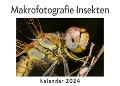 Makrofotografie Insekten (Wandkalender 2024, Kalender DIN A4 quer, Monatskalender im Querformat mit Kalendarium, Das perfekte Geschenk) - Anna Müller