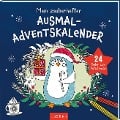 Cover-Bild zum Titel 'Mein zauberhafter Ausmal-Adventskalender' von ''