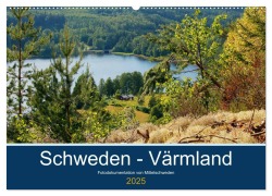 Schweden - Värmland (Wandkalender 2025 DIN A2 quer), CALVENDO Monatskalender - Patrick Freiberg