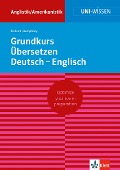 Cover-Bild zum Titel 'Grundkurs Übersetzen Deutsch-Englisch' von 'Richard Humphrey'