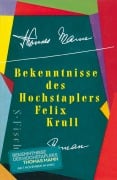 Cover-Bild zum Titel 'Bekenntnisse des Hochstaplers Felix Krull' von 'Thomas Mann'