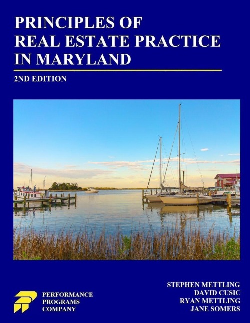 Principles of Real Estate Practice in Maryland - Stephen Mettling, Ryan Mettling, David Cusic