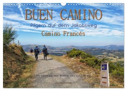 Cover-Bild zum Titel 'Buen Camino - pilgern auf dem Jakobsweg - Camino Francés (Wandkalender 2026 DIN A3 quer), CALVENDO Monatskalender' von 'Peter Roder'