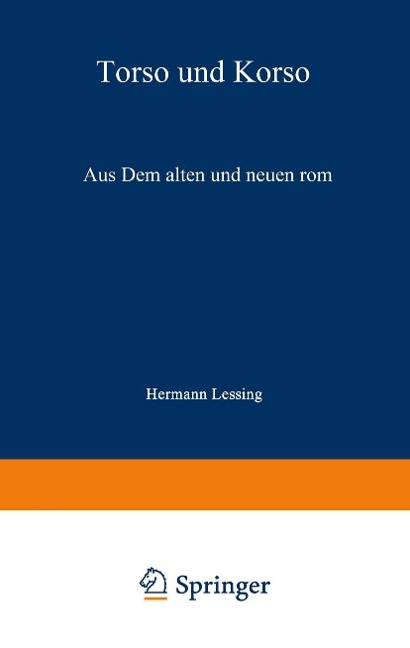 Torso und Korso - Hermann Lessing