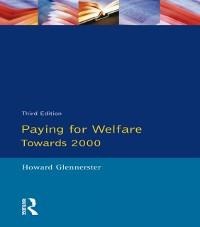 Paying For Welfare - Howard Glennerster