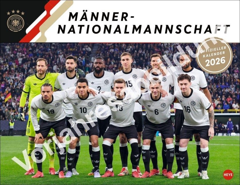 DFB Männer Posterkalender 2027 - 