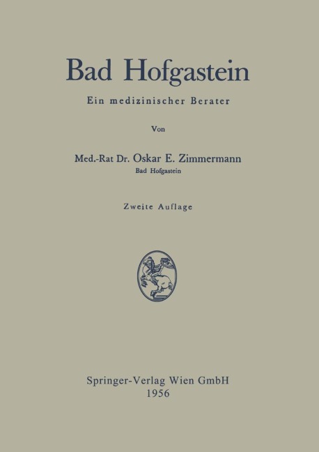 Bad Hofgastein - Oskar E. Zimmermann