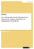Cover-Bild zum Titel 'Darstellung und kritische Würdigung der Kritik an der Struktur und Politik der Europäischen Zentralbank' von ''