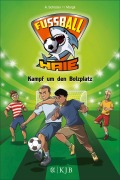 Cover-Bild zum Titel 'Fußball-Haie: Kampf um den Bolzplatz' von 'Andreas Schlüter, Irene Margil'