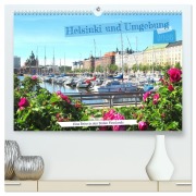 Cover-Bild zum Titel 'Helsinki und Umgebung - Eine Reise in den Süden Finnlands (hochwertiger Premium Wandkalender 2026 DIN A2 quer), Kunstdruck in Hochglanz' von 'M. Gillner'