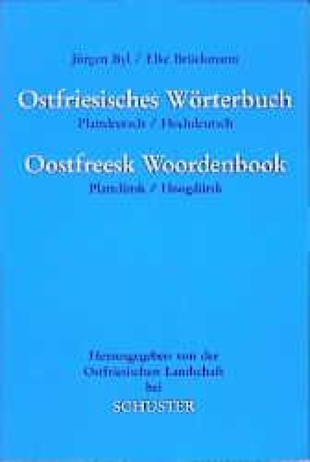 Ostfriesisches Wörterbuch - 