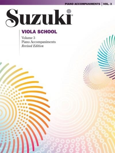 Suzuki Viola School, Vol 3: Piano Acc. - Alfred Music